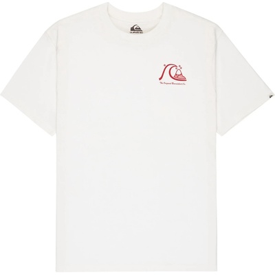 Quiksilver Мъжка тениска Quiksilver Evo Original BS S/S T-shirt - Snow White (216-8982-0412)