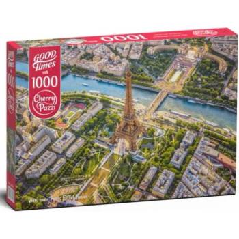 Image 1 of Cherry Pazzi Пъзел Cherry Pazzi от 1000 части - Гледка над Париж (30189)