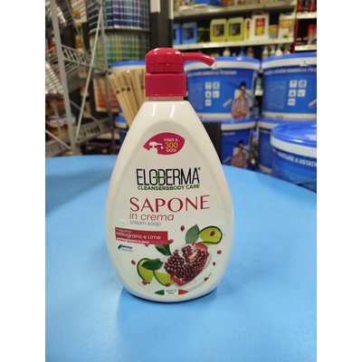 Eloderma mýdlo na ruce granátové jablko a limetka 1000 ml