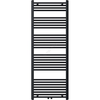 FERRO - Банен радиатор тип лира 836W/230V 160x60 cm черен прав (NR0094)
