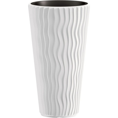 Květináč Prosperplast SANDY SLIM bílý 39 cm