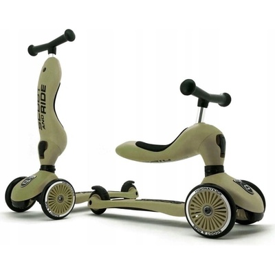 Scoot and Ride Highwaykick 1 olivová