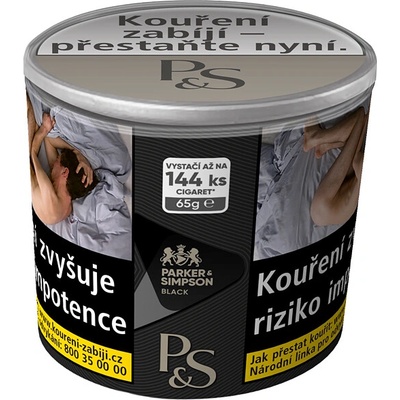 P&S Tabák cigaretový Black 65 g