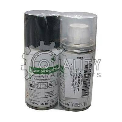 Sprej lakový - šedá Quartz ŠKODA Original OEM 3T0050200AF7Y
