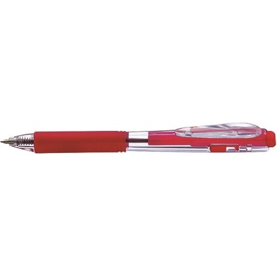 Pentel Химикалка, 0, 35 мм, с бутон, pentel "bk437", червена bk437-b (bk437-b)