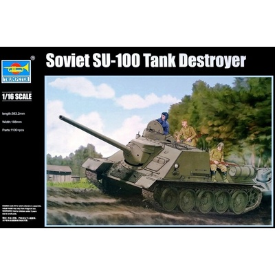 Trumpeter SU-100 Full Interior w full interior kit 1:16