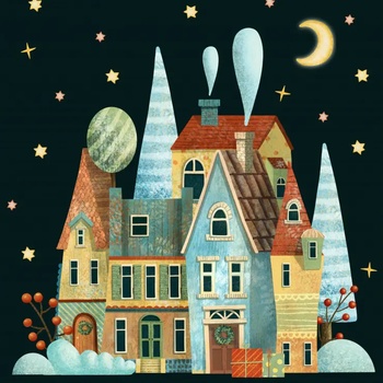 Grafika - Puzzle Christmas Eve - 1 000 piese