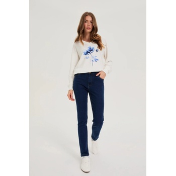 Moodo Тъмносини дънки с права кройка Moodo Moodo | Bezhov | ЖЕНИ | 38