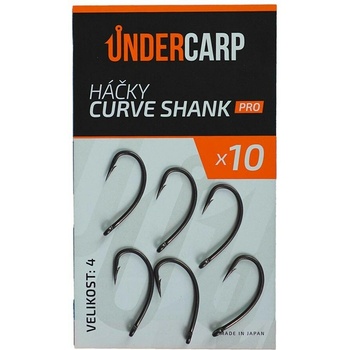 UnderCarp Háčky Curve Shank PRO 10ks Veľ. 2