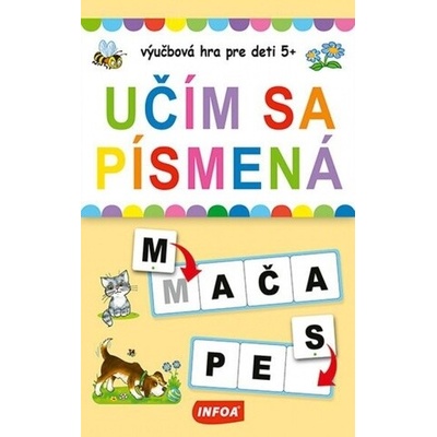 Výučbová hra pre deti (5+) - (krabička) Učím sa písmená - autor neuvedený