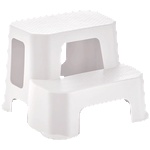 HORECANO KIDS-Табуретка-стълба 39, 5x38, 4x28, 3cm БЯЛА (6108-W) (014864)
