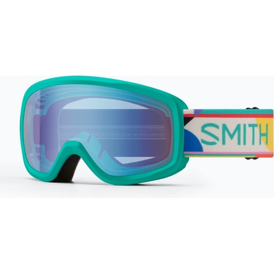 Скиорска маска Smith Snowday Jr jade formations/blue sensor mirror