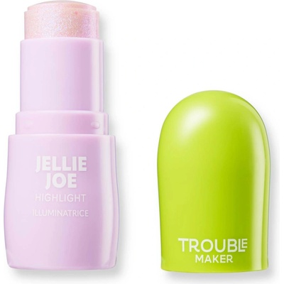 Trouble Maker Rozjasňovač Jellie Joe Stick Highlight Flip Trip Holo Pink 5,5 g