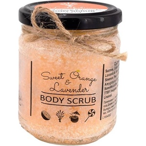 Latifolia Скраб за тяло със сладък портокал и лавандула, 230 ml - baby