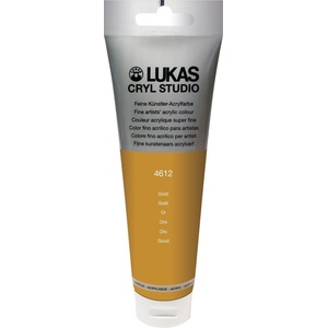 LUKAS Cryl Studio Plastic Tube АКРИЛНА боя Gold 125 ml 1 бр (746120012)