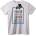 NOONEBRAND Тениска Спрях Играта си За да Дойда - S, White