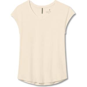 Royal Robbins Дамска тениска Royal Robbins Women's Vacationer V-Neck S/S T-shirt - Undyed - размер XS (916-4587-0311)