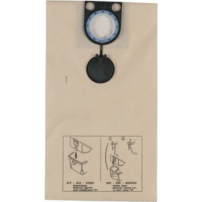 MILWAUKEE Filtračné vrecká 25 l, 5 ks
