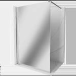 Mexen Kioto душ параван Walk-in 80 x 200 см, огледало 8 мм, gun metal - 800-080-101-95-50 (800-080-101-95-50)