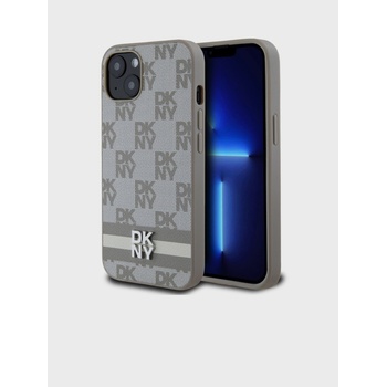 DKNY PU кожа Кариран модел и райе заден капак за iPhone 13 Бежов DKNY DKNY | Bezhov | ЖЕНИ | UNI
