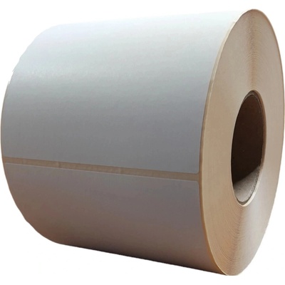 Papierová Etiketa 148 mm x 210 mm, Perforácia, Matný papier, Biela, Dutinka 76 mm, 1000 ks/kotúč, Permanentné lepidlo, Priemer kotúča 203 mm
