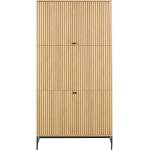Actona Гардероб от дъбов декор в естествен цвят 99x200x60 cm Albany - Actona (H000023726)