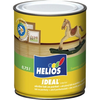 Helios Ideal lak na parkety akrylátový 2,5 l Lesklý