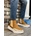 BOA Shoes Мъжки велурени спортни боти ba0150 - Таба #411022 (411022_Крем)