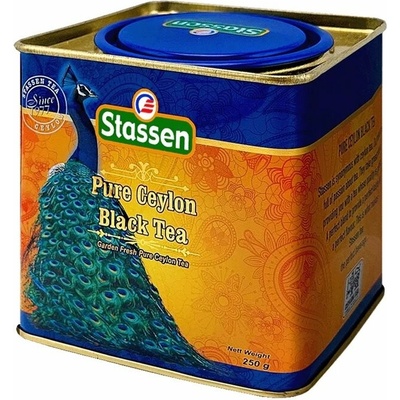 Stassen Černý čaj Peacock Black Tea plech 250 g