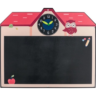 Swing King Dětská tabule s hodinami 55 X 60 cm