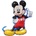 balónek Mickey Mouse