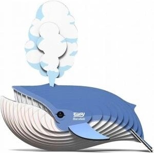 dodoland Pletwal Blekitny Eugys whale. Eco 3D Ukladanka