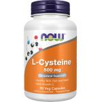 NOW L-Cysteine 500 mg [90 капсули]