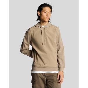 Lyle & Scott Суичър Lyle and Scott Softshell Hybrid Pullover Hoodie - Brown