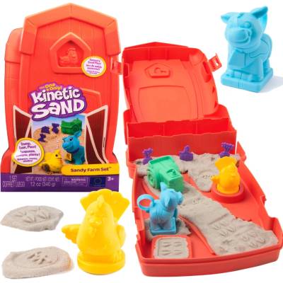 Spin Master Kinetic Sand Squishy zábavná hrací sada, hrací písek