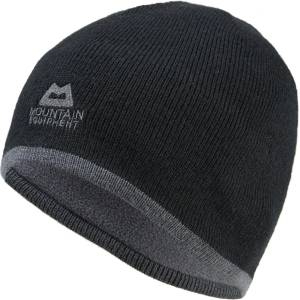 Mountain Equipment Зимна шапка (beanie) Mountain equipment Plain Knitted Beanie - Black / Shadow - размер One Size (204-1423-0811)