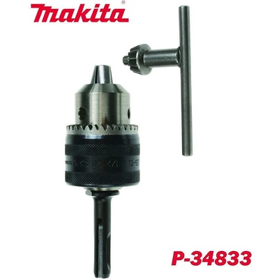 Makita Патронник с ключ за бормашина / перфоратор, SDS-Plus, 1.5-13мм, метален, 1/2", Makita P-34833 (P-34833)