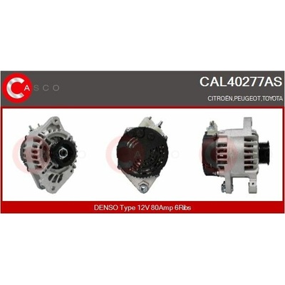 ALTERNATOR 12V 80A CAL40277AS