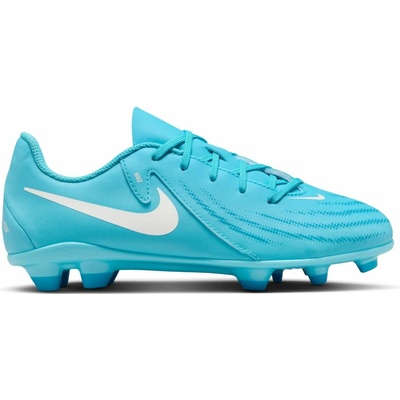Nike JR PHANTOM GX II CLUB FG/MG tyrkysová,biela