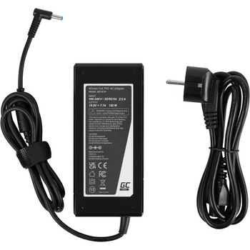 Green Cell Зарядно за лаптопи HP / Compaq, 150W / 19, 5V / 7, 7A / 4, 5mm x 3, 0mm (AD141P)