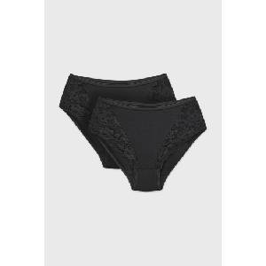 Cotonella 2PACK класически бикини Bella с висока талия (2P4940_kal)