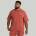 GymBeam STRIX Тениска Oversized Washed Terra S