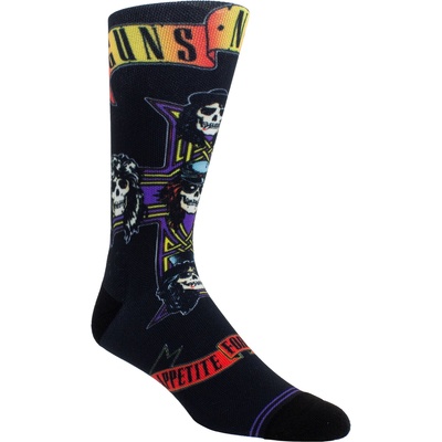 Perri´s socks чорапи Guns N' Roses - DYE SUBLIMATION CREW - черно - PERRI´S SOCKS - GRA304-001