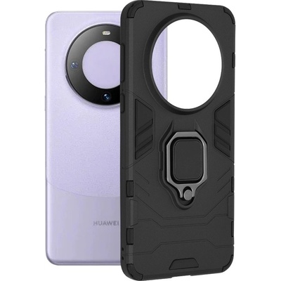 Techsuit Huawei Mate 60 Odolné Ring Armor Case čierne