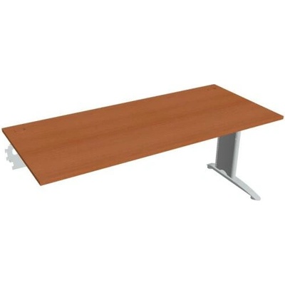 Hobis Pracovný stôl Flex, 180 x 75,5 x 80 cm, čerešňa/kov