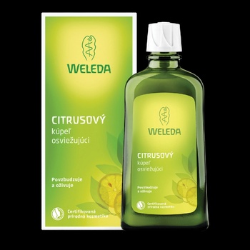 Weleda citrusová osvěžující koupel 200 ml