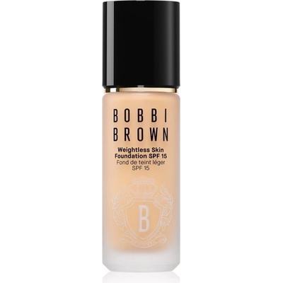 Bobbi Brown Weightless Skin Foundation SPF15 dlhotrvajúci make-up s hydratačným účinkom Natural Tan 30 ml