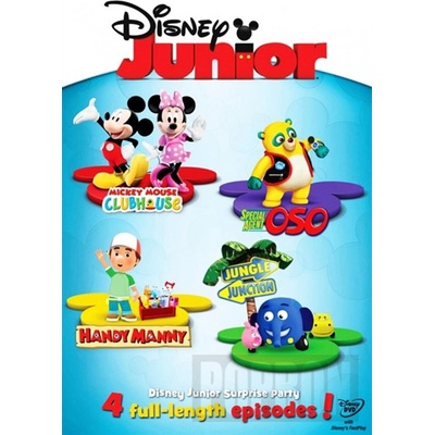 Disney junior: příběhy s překvapením DVD