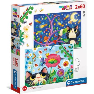 Clementoni 2x60ч. Пъзел Bugs (1008161F)
