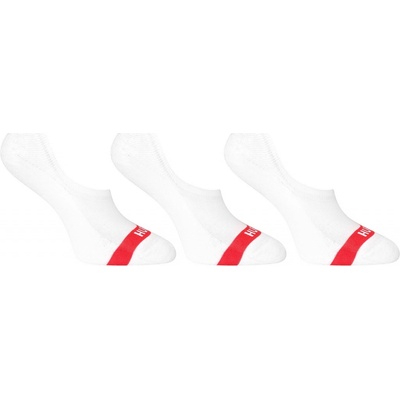 Hugo 3PACK ponožky nízke 50514916 100 biele